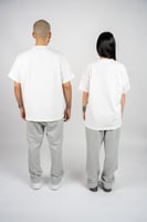 تيشيرت أبيض كلاسيك - Unisex