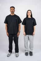 تيشيرت أسود كلاسيك - Unisex