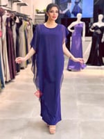 فستان شيفون ناعم طويل