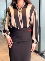 تنورة نسائية مميزة ستايل مستقيم