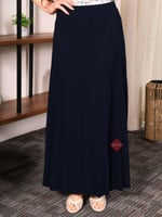 تنورة نسائية بليسيه طويل