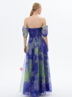 فستان سهرة مشجر اورجنزا