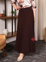 تنورة نسائية بليسيه طويل