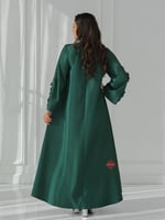 جلابية بتطريز ورود