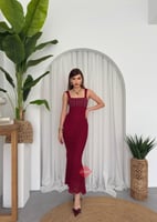 فستان سهرة دانتيل كت