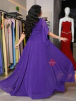 فستان سهرة طويل تل ون شولدر