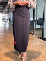 بلوزة نسائية مشجرة فخمة بأكمام طويلة