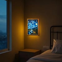 اطار فان جوخ مضيء