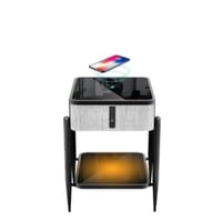 طاولة ذكيه بمكبر صوت وشاحن لاسلكي