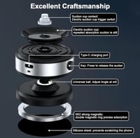 ستاند جوال للسيارة دوار 360 درجة