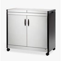 عربة تسخين ستانلس ستيل