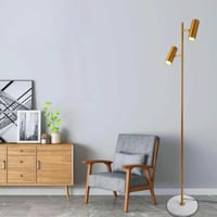 مصباح ارضي ذهبي 160سم