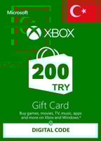 كود رقمي | 200 ليرة ستور اكس بوكس تركيا