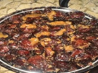 علبتين حلوه مجرشة كل علبه 1 ك تقريبا