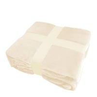 بطانية مخمل سادة مفرد 170×220 سم سكري - مفرشي