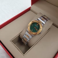 ساعة فرزاتشي نسائية فضي مع ذهبي مينا زيتي