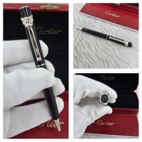 قلم كارتير بانثر اسود مع فص اسود - ماي وتش