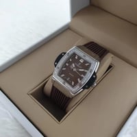 ساعة هوبلت النسائية بني - خيال