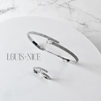 اسوارة مع خاتم زركون