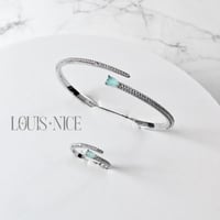 اسوارة مع خاتم زركون