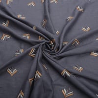 قماش لينن رايون مطرز رسمة 6 D