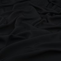 قماش كريب صالونا اسود