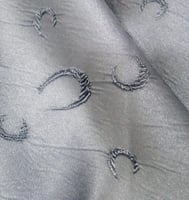 قماش كريب جاكار بولي رايون