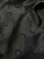 قماش كريب جاكار بولي رايون