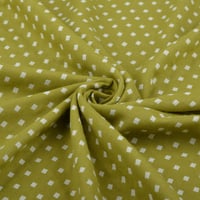 قماش قطن مخلوط منقط وجهين