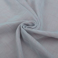 قماش بولي لينن دبل فيس وجهين مقلم