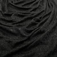 قماش كريب جاكار بولي رايون