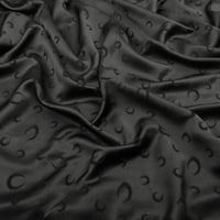 قماش كريب جاكار بولي رايون