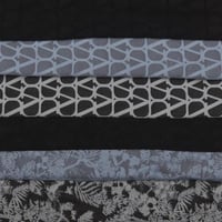 قماش كريب جاكار بولي رايون