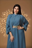 قماش فتون للعبايات ملون (22.5 متر)