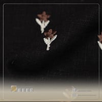 قماش لينن رايون مطرز 5 D