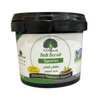 مقشر الملح بعرق السوس من ماركة اكسا - 200 جرام