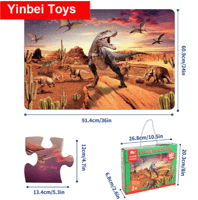 بازل بقطع كبيرة الحجم لتعليم التركيب والابداع