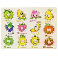 بازل لتركيب ومطابقة الاشكال - فواكه وخضروات