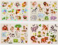 بازل لتركيب ومطابقة الاشكال - حيوانات