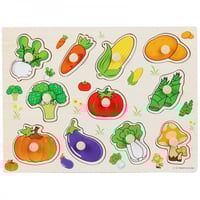 بازل لتركيب ومطابقة الاشكال - فواكه وخضروات