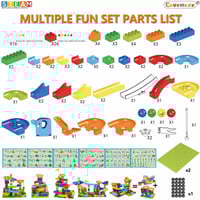 العاب البناء والتركيب 168 قطعة