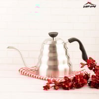 ابريق تقطير القهوة ستانلس استيل فضي 1200مل