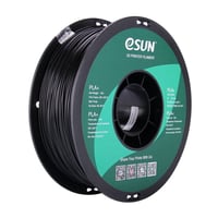 eSUN PLA+ (Black) 3D Filament 1.75Ø, 1kg