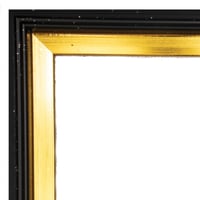 لوحة مودرن بإطارخشبي أسود