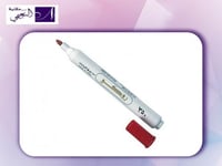 قلم ماركر 350F برأس مدبب ثابت 1.5-3 مم أحمر - مقاو...