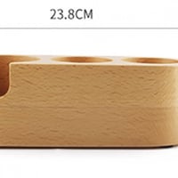 قاعدة خشبية مناسبة للمكبس والبورتافلتر والموزع - م...