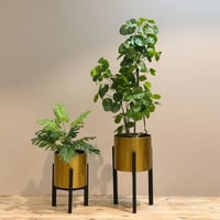 طقم مركن زرع حديد 2قطعة