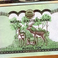 نيبال فئة 10 روبية أنسر