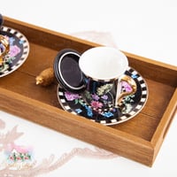 5909 طقم الورود للقهوة بنقشة ماكنزي الرائعة