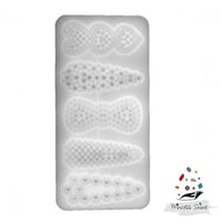 437 - قالب سيليكون مشابك شعر رقم 008